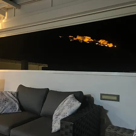 Getaway Rooftop Terrace With Unobstructed Views Of Palamidi Castle Fortress! Nafplio