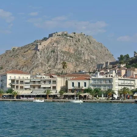 Getaway Rooftop Terrace With Unobstructed Views Of Palamidi Castle Fortress!